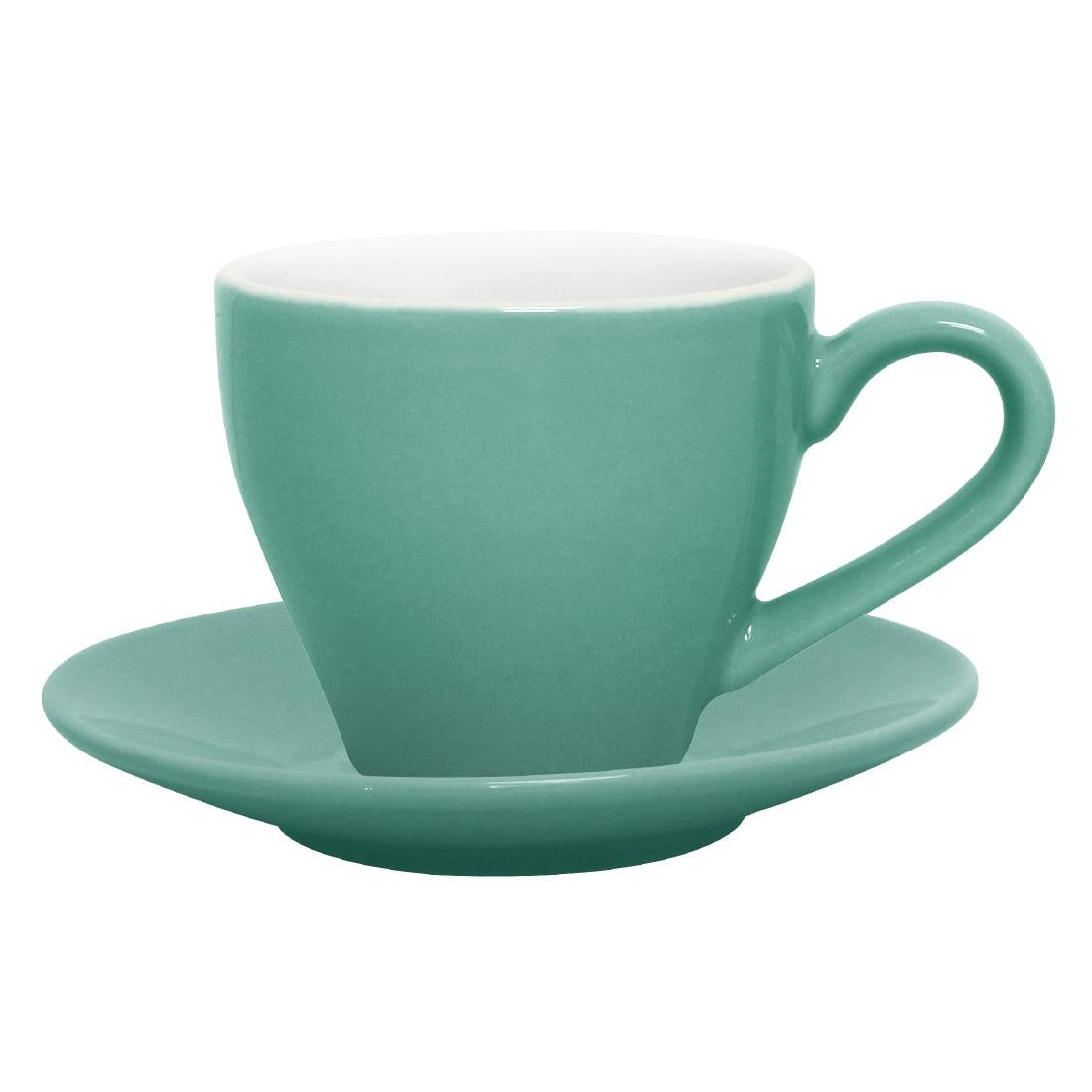 Olympia Cafe Espresso Saucers Aqua 117mm (12 Pack)