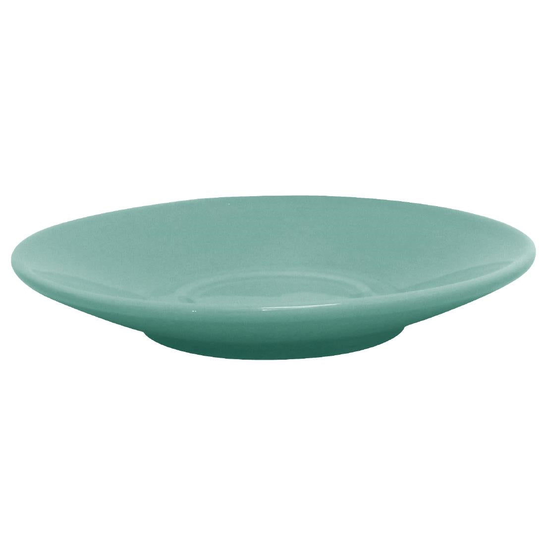 Olympia Cafe Espresso Saucers Aqua 117mm (12 Pack)