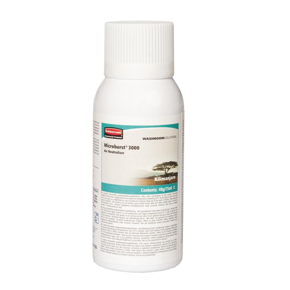 Rubbermaid Microburst 3000 Air Freshener Refills Kilimanjaro 75ml (12 Pack)