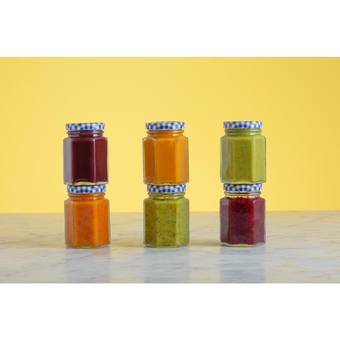 Kilner Hexagonal Twist Top Jar 110ml