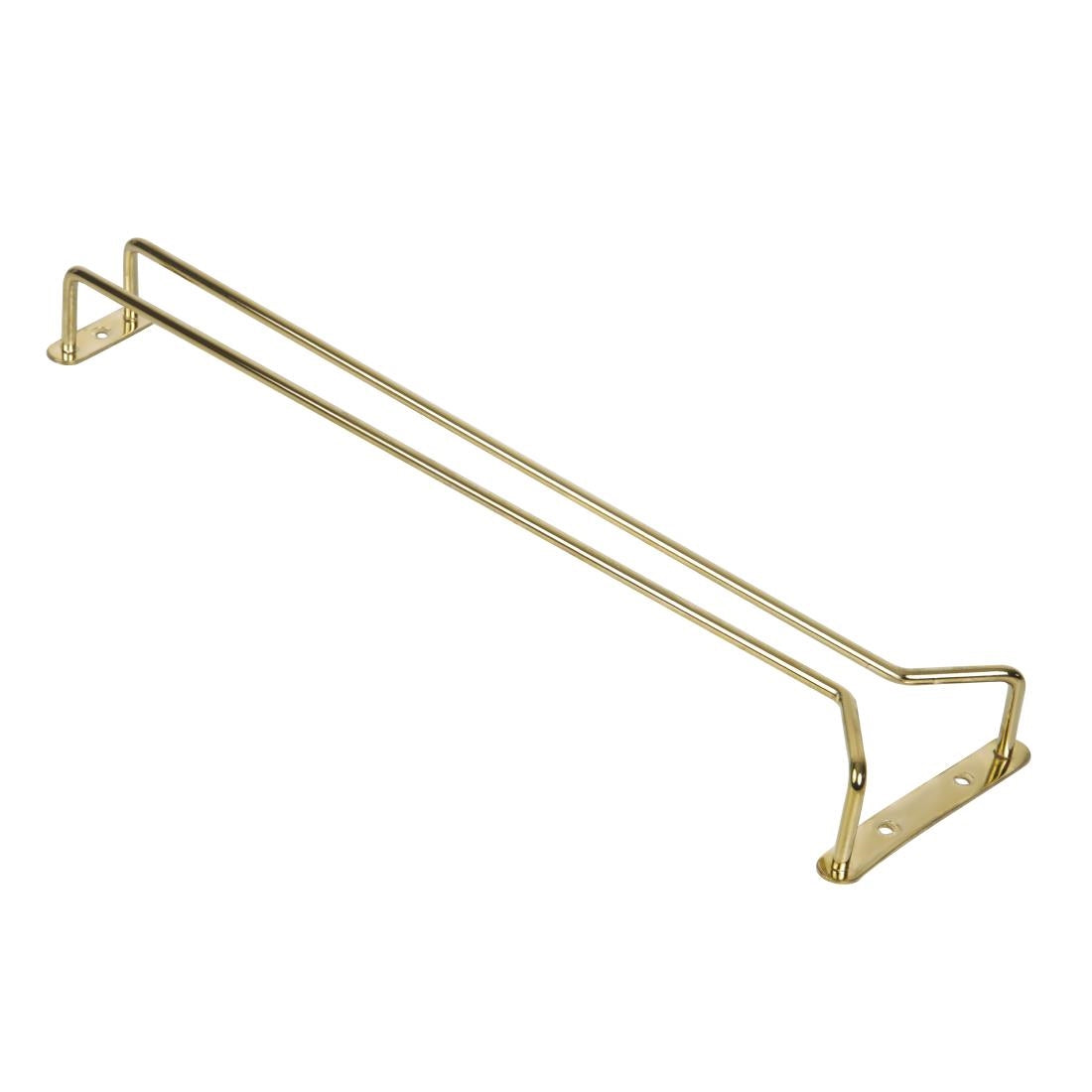 Beaumont Brass Wine Glass Rack 410mm