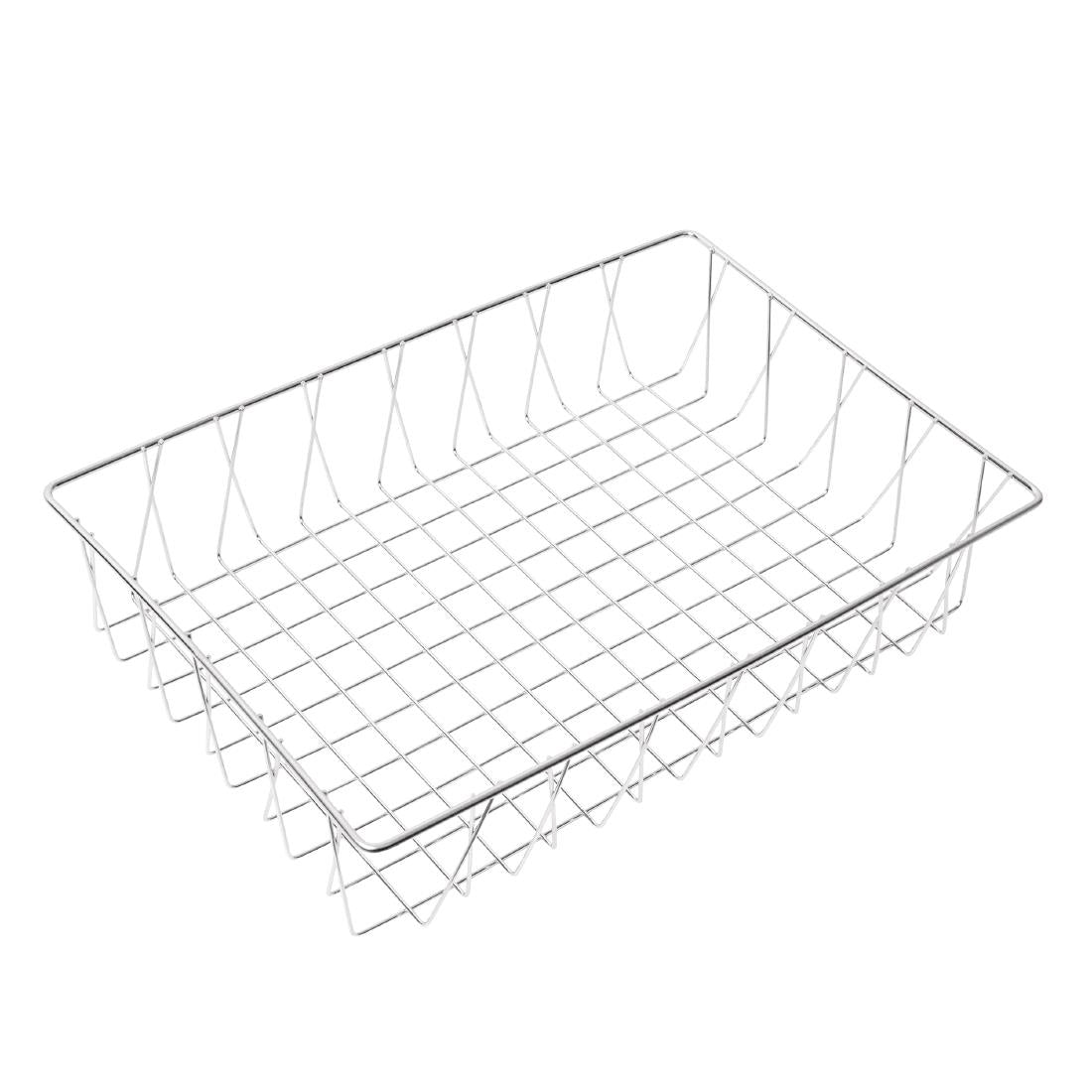 Olympia Stainless Steel Wire Display Basket 450x 300x 100mm