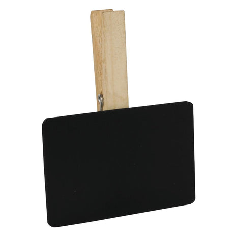Olympia Mini Peg Mounted Chalk Boards (6 Pack)