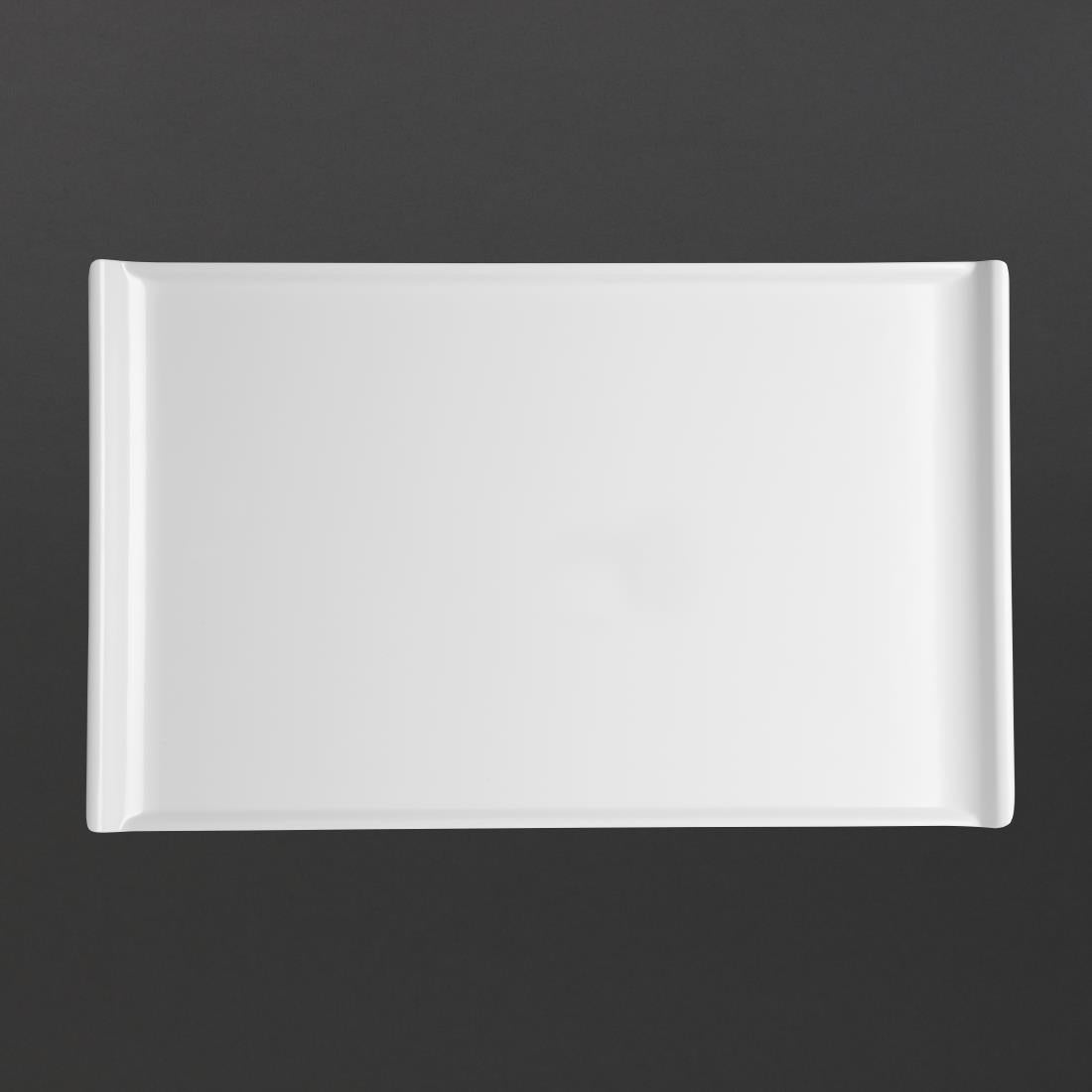 Olympia Kristallon Melamine Platter White 530 x 330mm