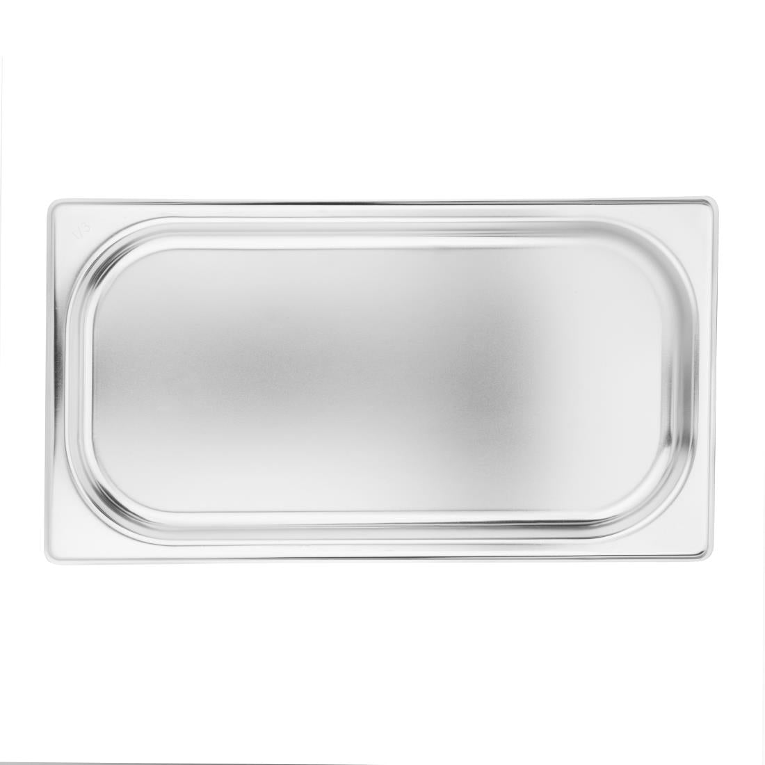 Vogue Stainless Steel 1/3 GN Pan 20mm