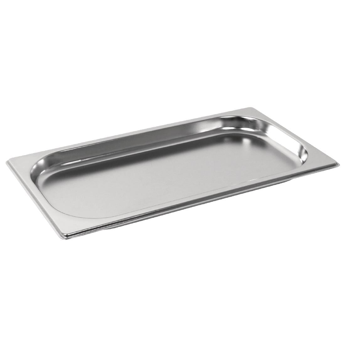 Vogue Stainless Steel 1/3 GN Pan 20mm