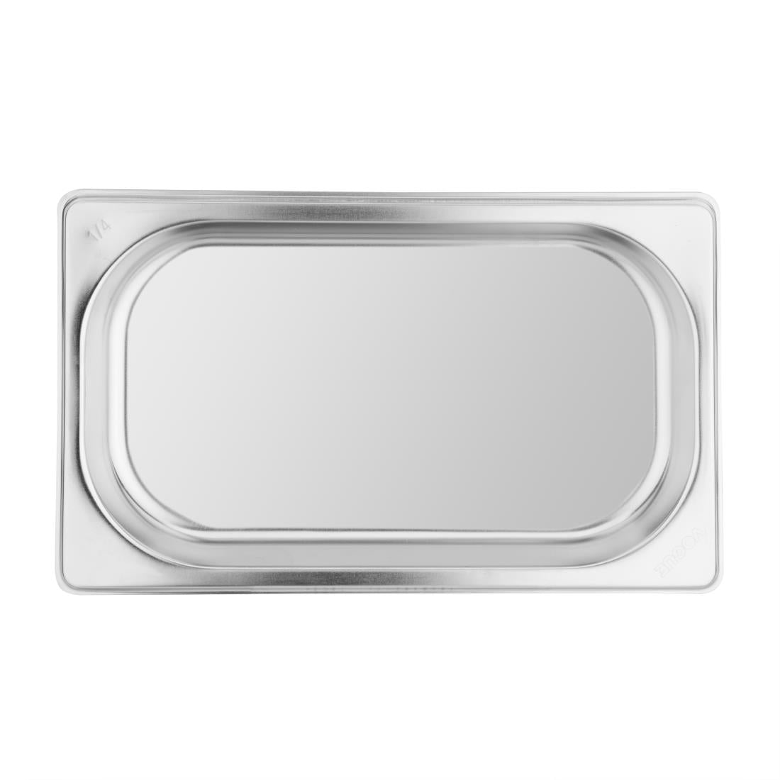 Vogue Stainless Steel 1/4 Gastronorm Tray 20mm