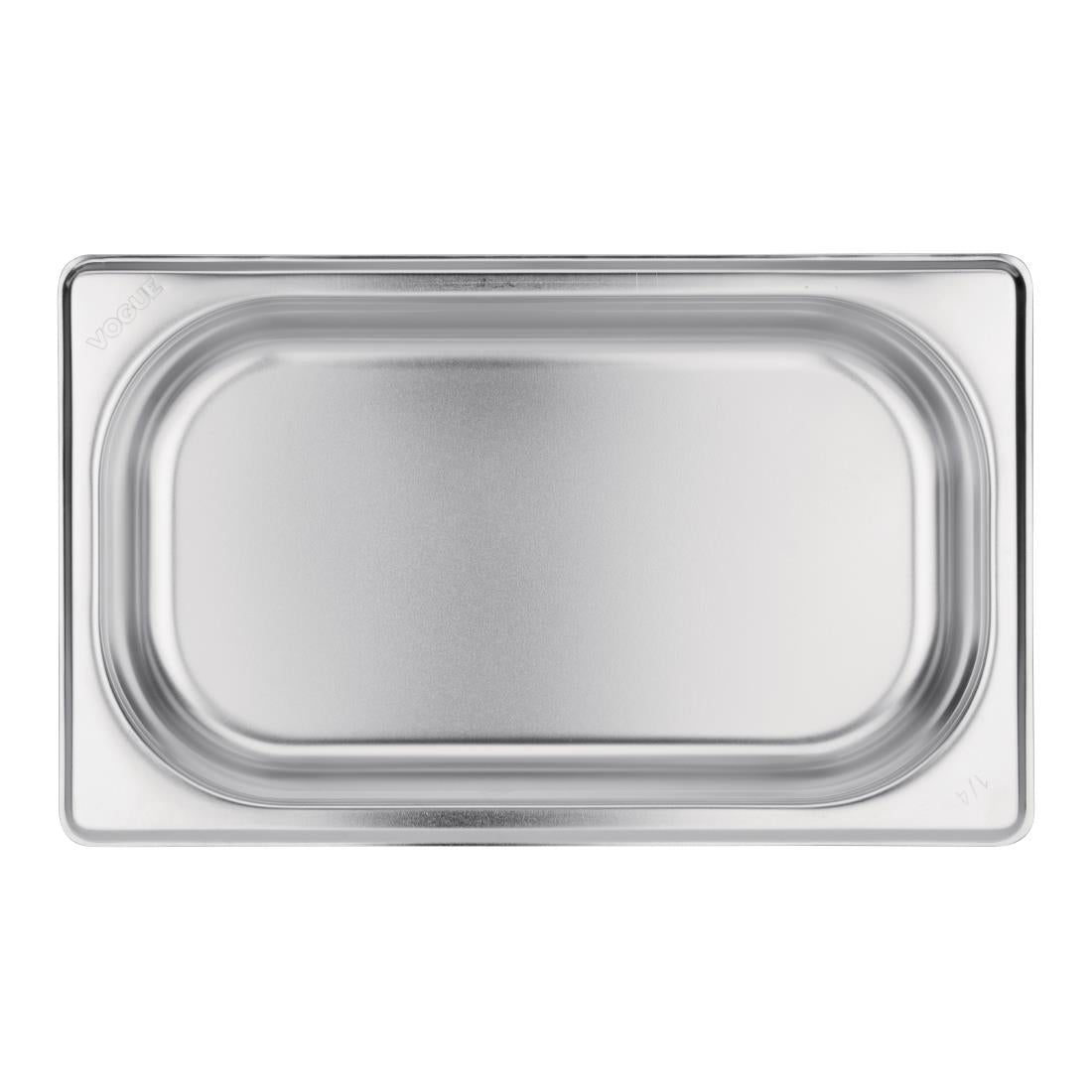 Vogue Stainless Steel 1/4 Gastronorm Tray 40mm