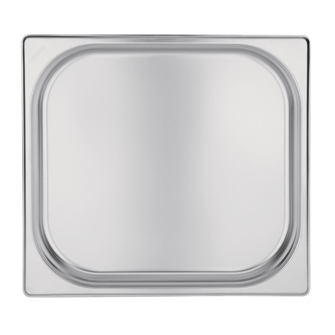 Vogue Stainless Steel 2/3 GN Pan 20mm