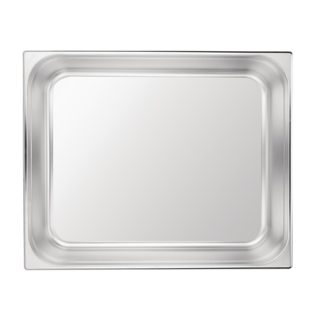 Vogue Stainless Steel 2/1 Gastronorm Tray 200mm