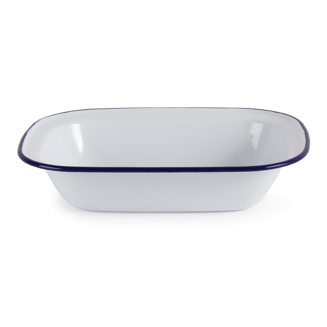 Olympia Enamel Rectangular Dishes 280x190mm (6 Pack)