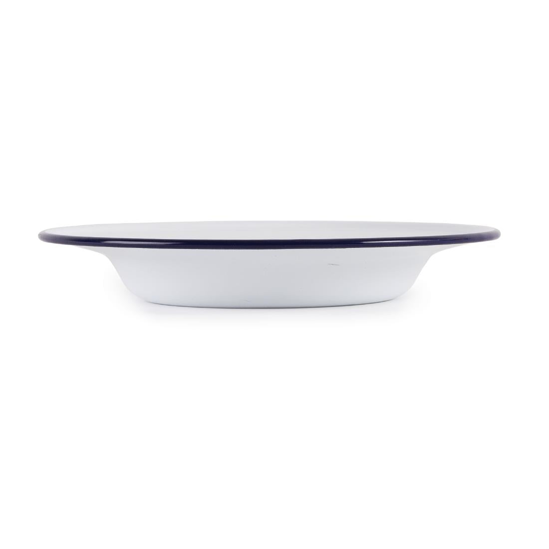 Olympia Enamel Soup Plates 245mm (6 Pack)
