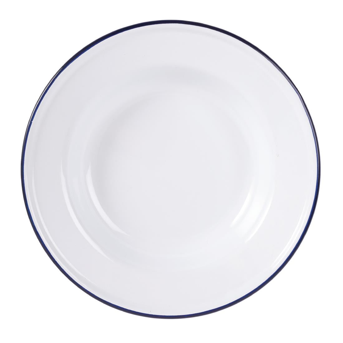Olympia Enamel Soup Plates 245mm (6 Pack)