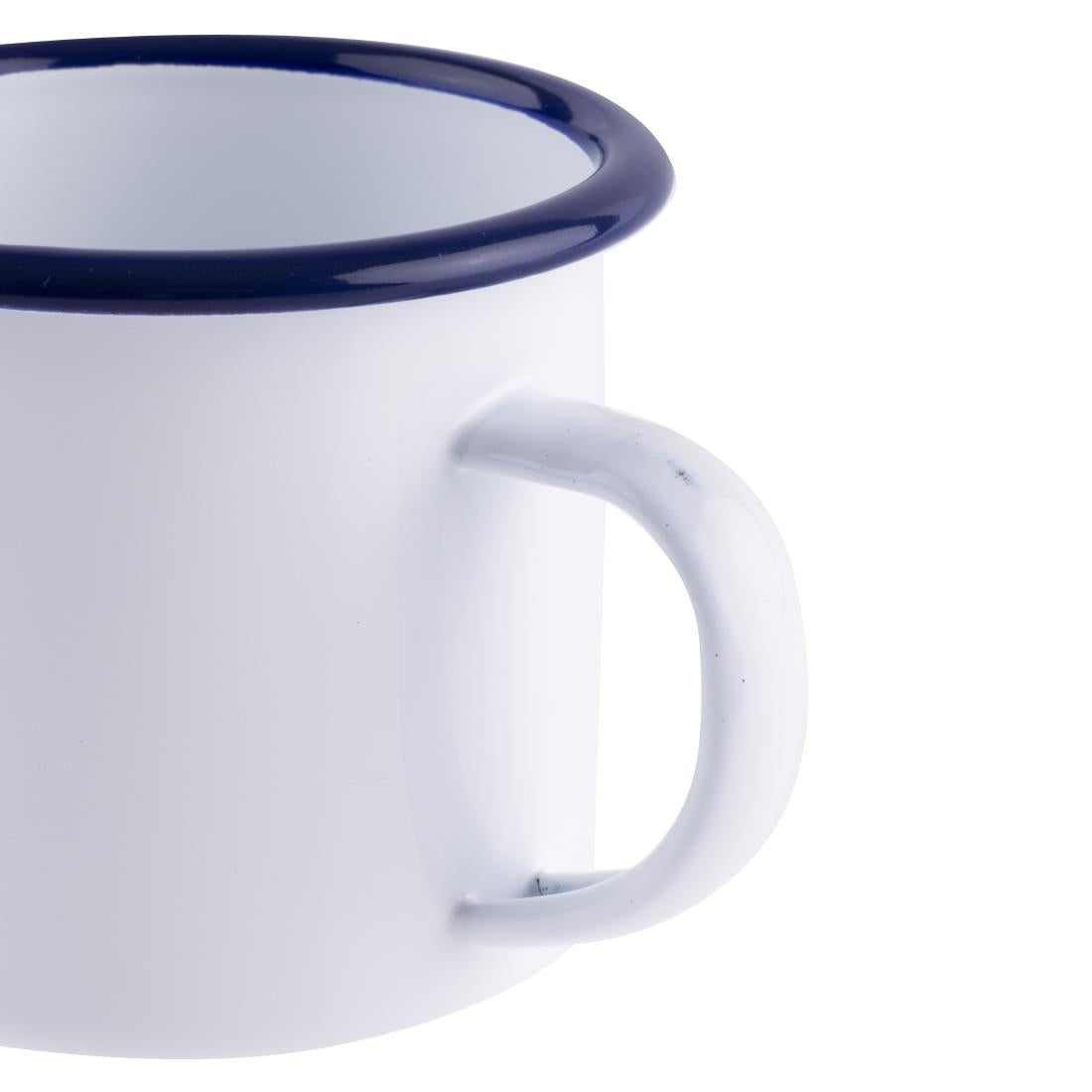 Olympia Enamel Mugs 350ml (6 Pack)