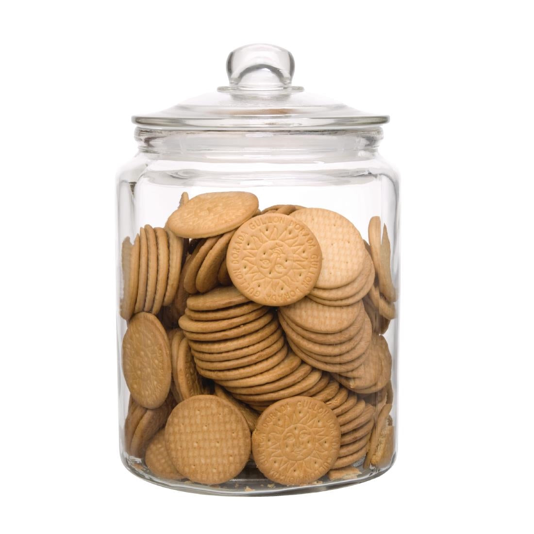 Olympia Glass Biscotti Jar