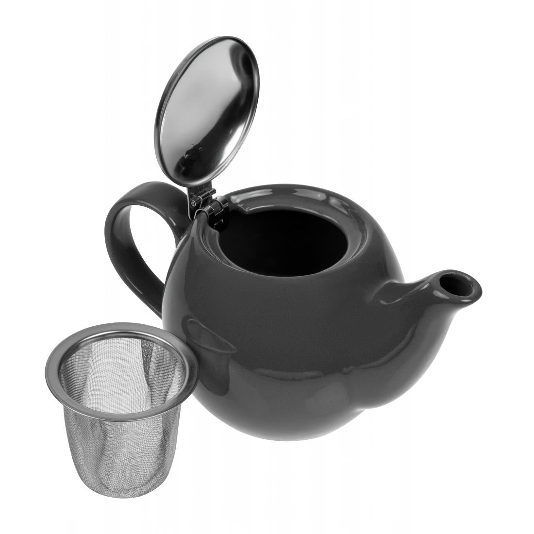 Olympia Cafe Teapot Charcoal 510ml