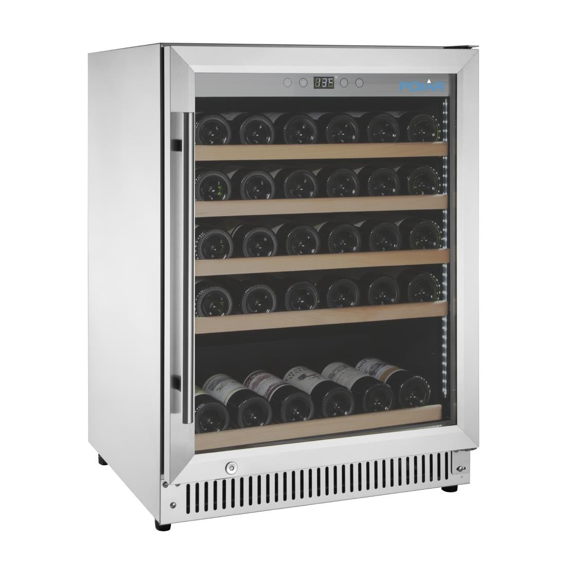 Polar G-Series Stainless Steel Wine Fridge 47 Bottle