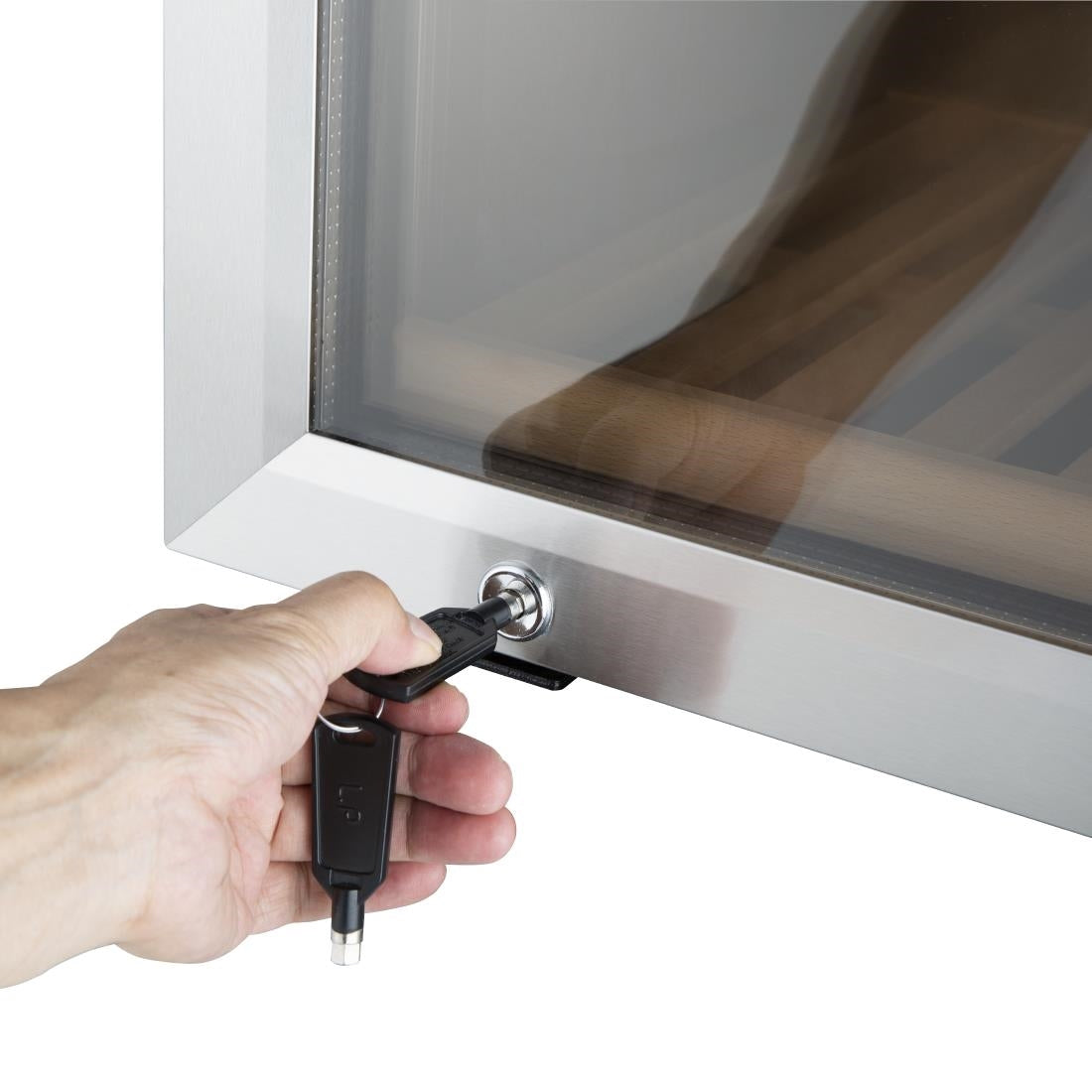 Polar G-Series Single Zone Wine Fridge Stainless Steel 187 bottles