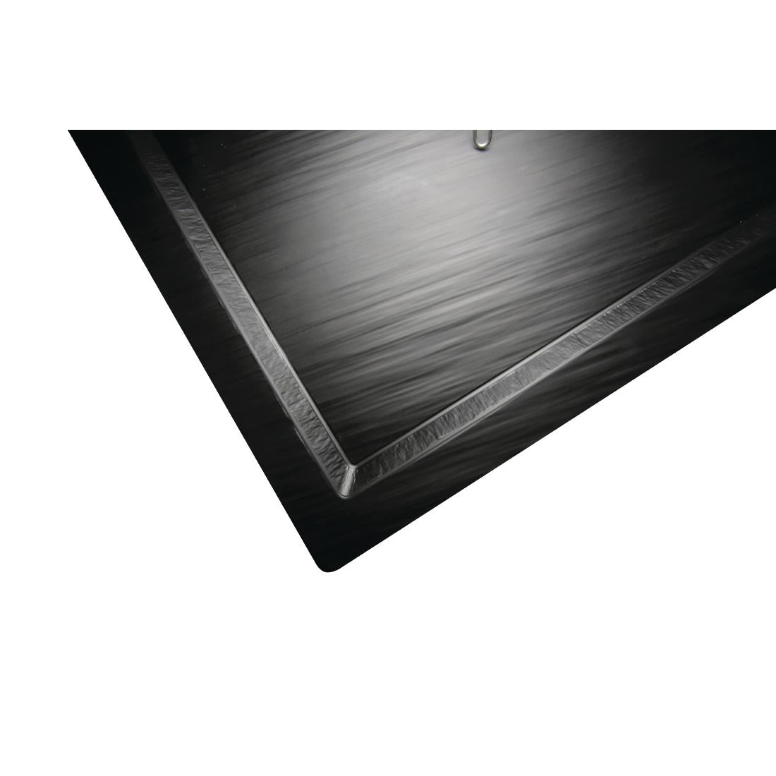 APS Slate Effect Melamine Tray with Rim GN 1/1