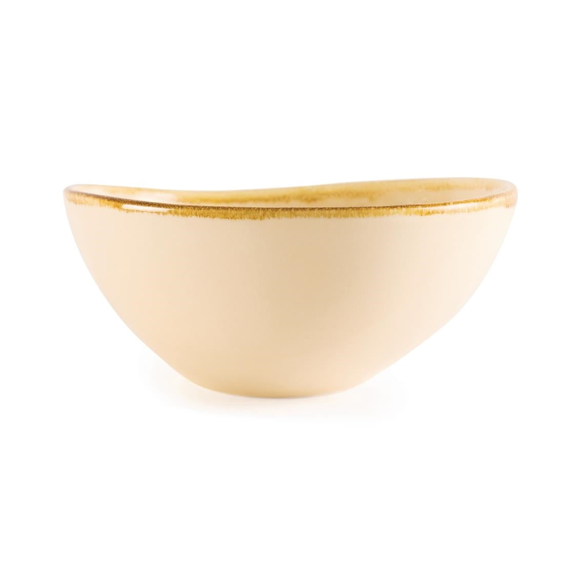 Olympia Kiln Bowls Sandstone 215mm (4 Pack)