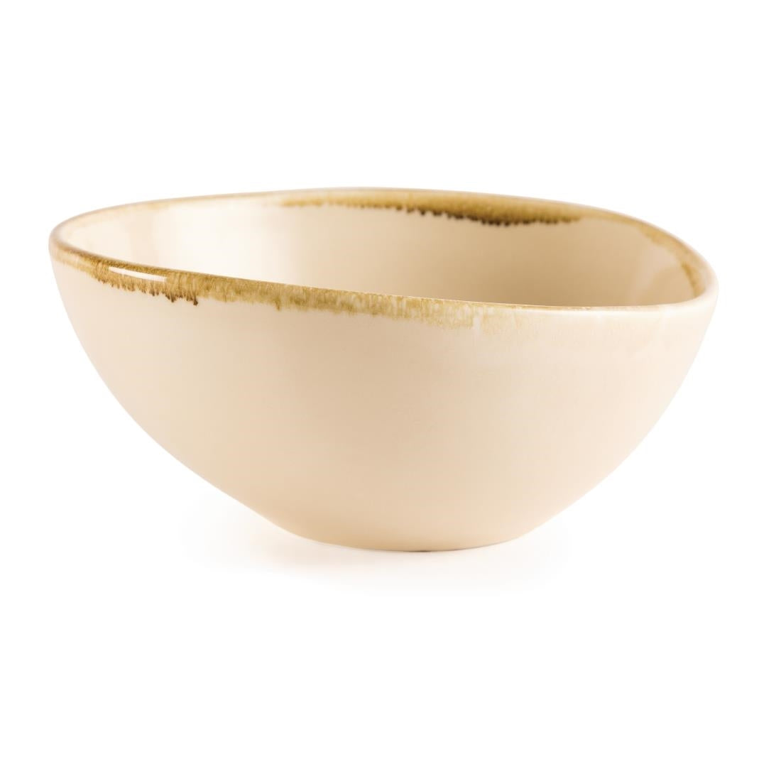 Olympia Kiln Bowls Sandstone 215mm (4 Pack)