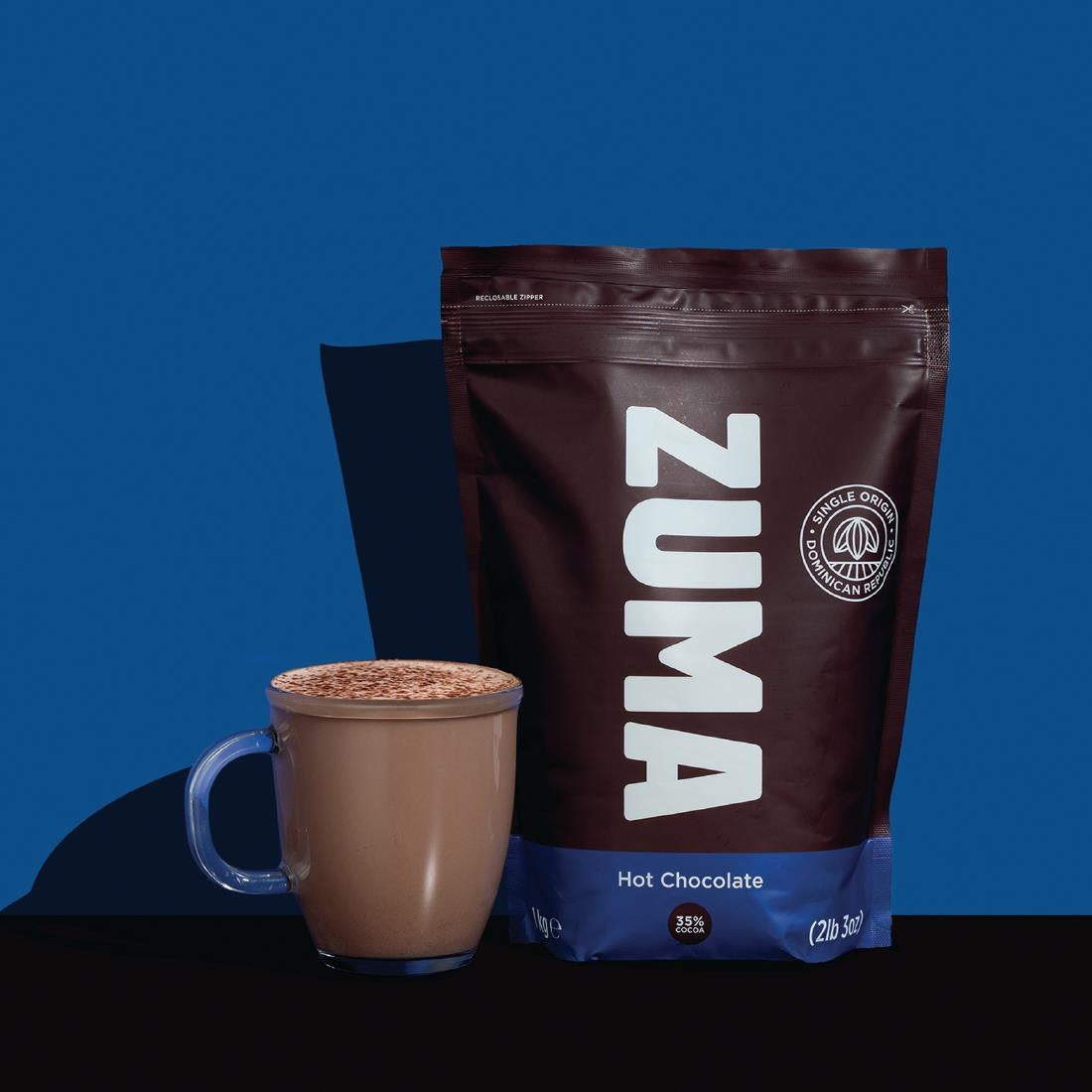 Zuma Dominican Republic Origin Hot Chocolate 1kg Bag