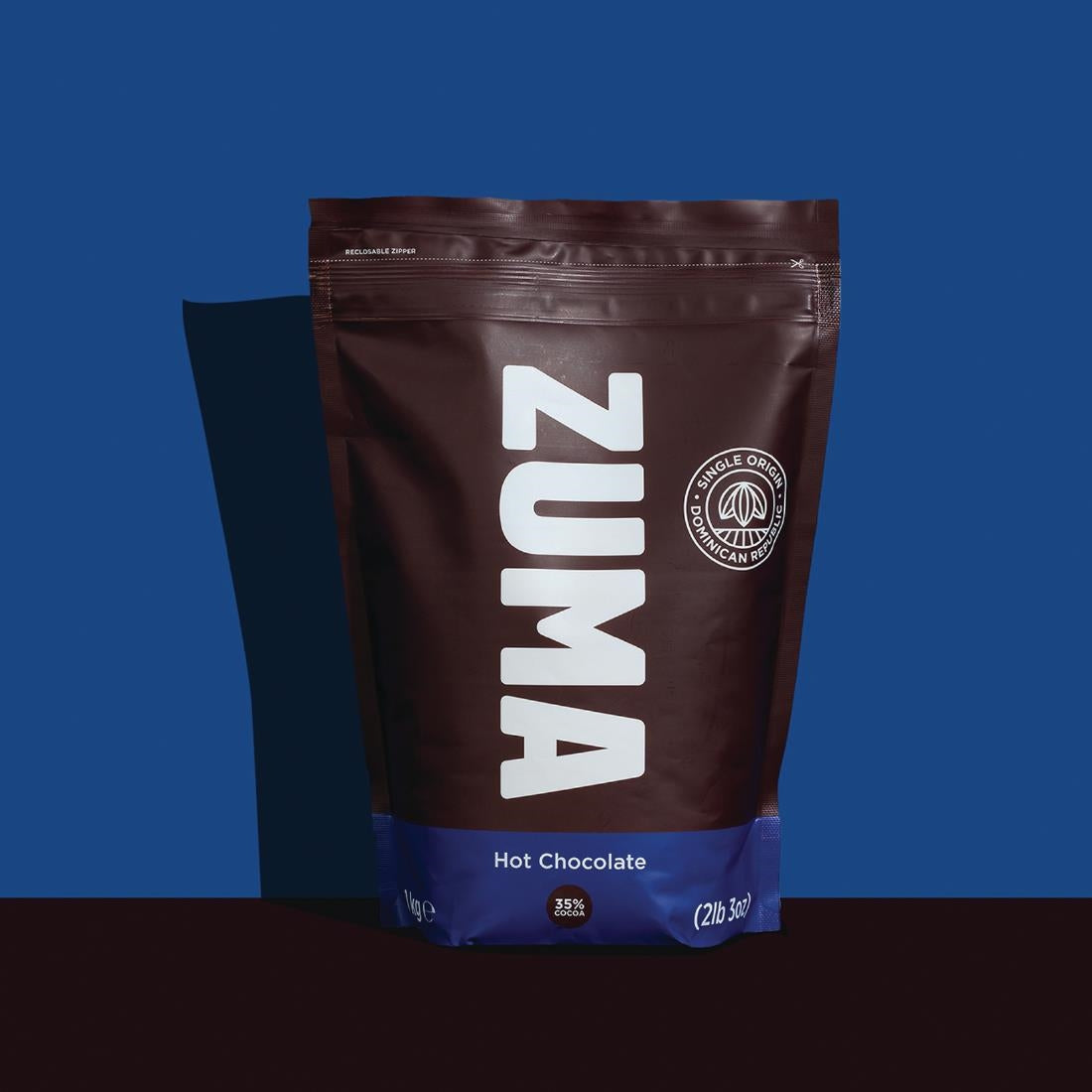 Zuma Dominican Republic Origin Hot Chocolate 1kg Bag