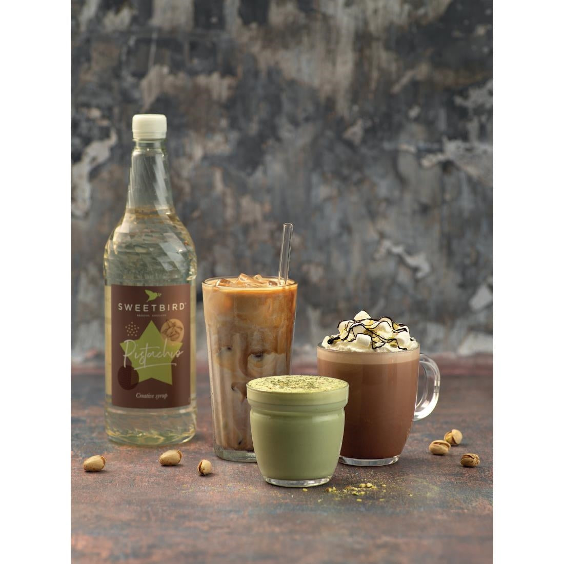 Sweetbird Pistachio Syrup 1Ltr