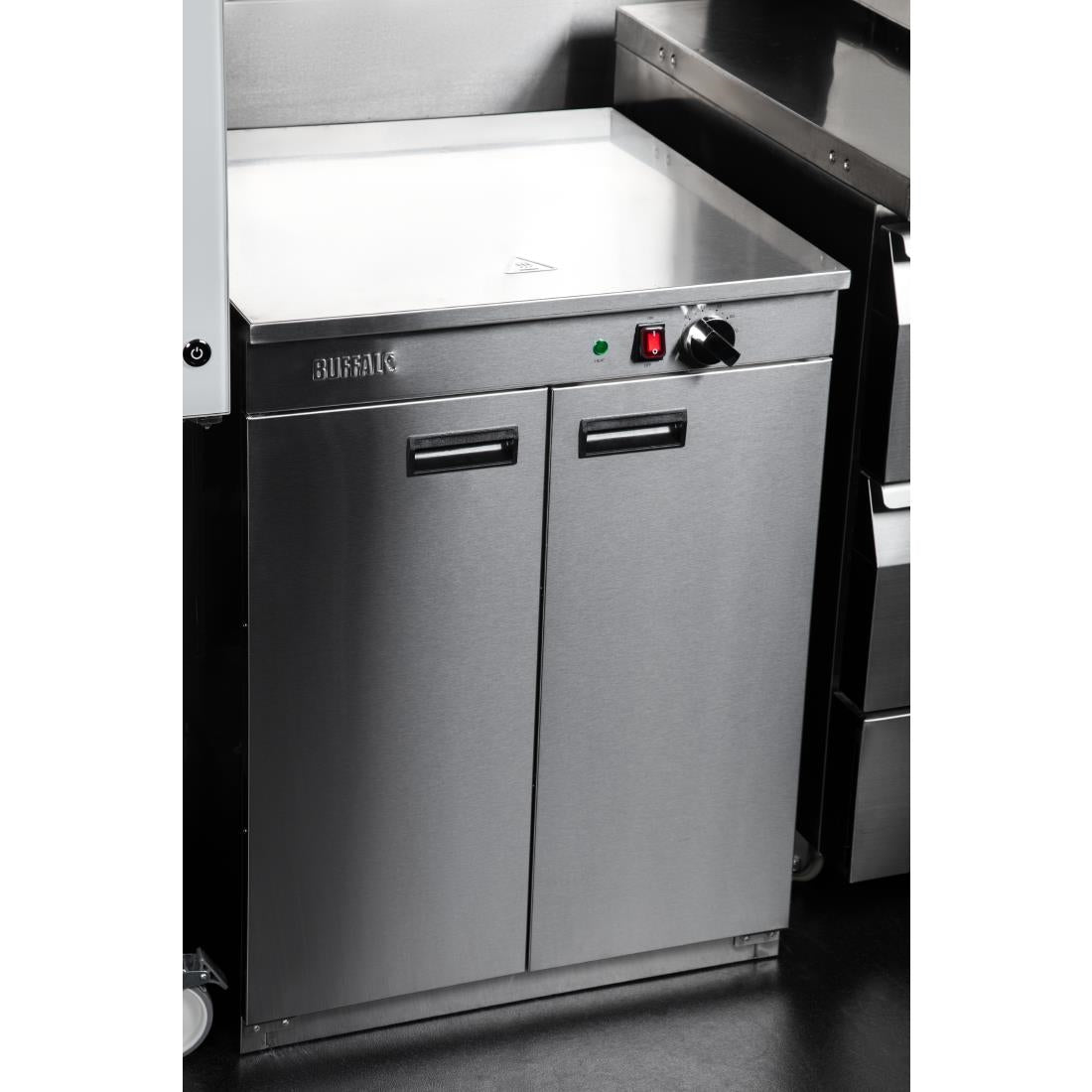 Buffalo Double Door Plate Warmer