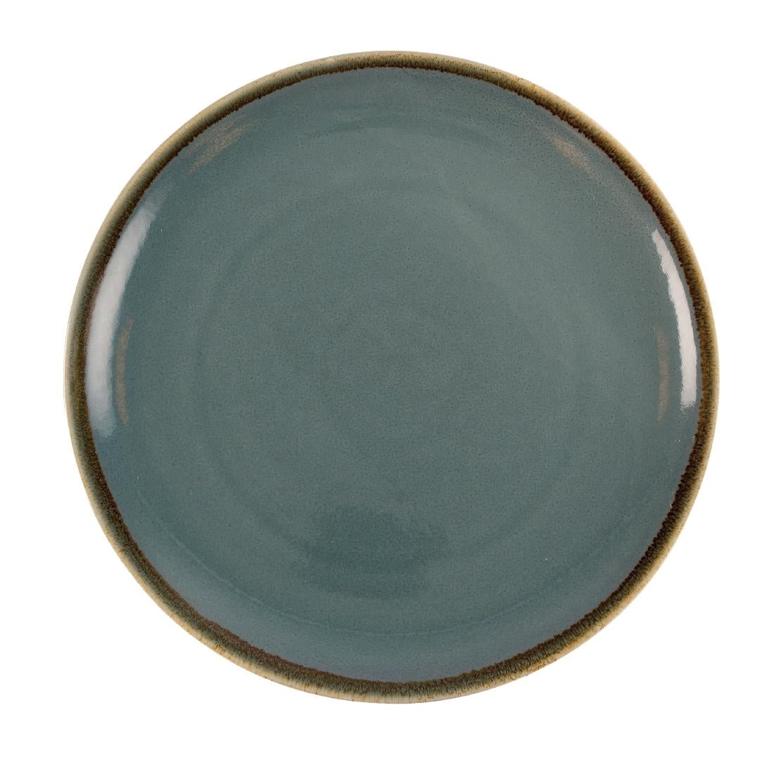 Olympia Kiln Plates Ocean 280mm (4 Pack)