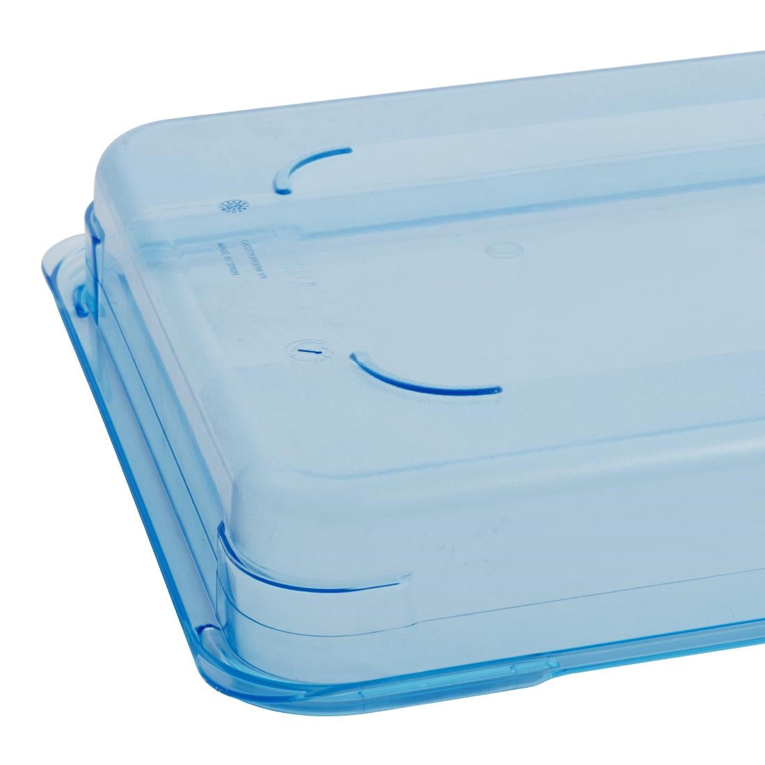 Araven ABS Food Storage Container Blue GN 1/1 65mm