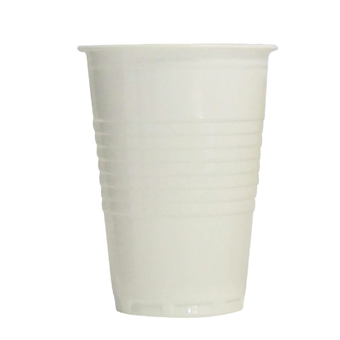 4 Aces White Tall Polystyrene Plastic Vending Cup 200ml (2000 Pack)