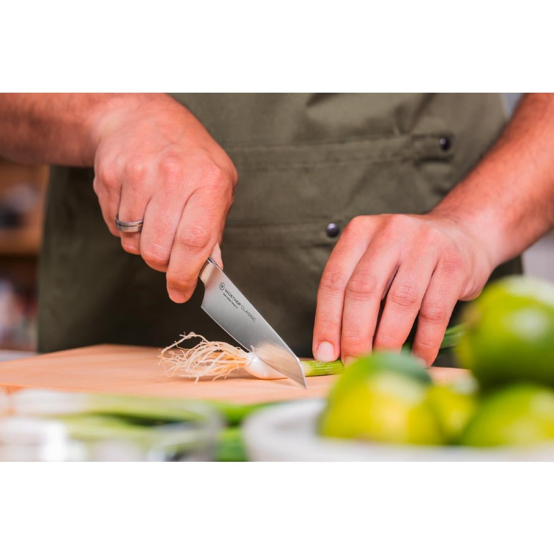 Wüsthof Classic Asian Utility Knife Black 12cm