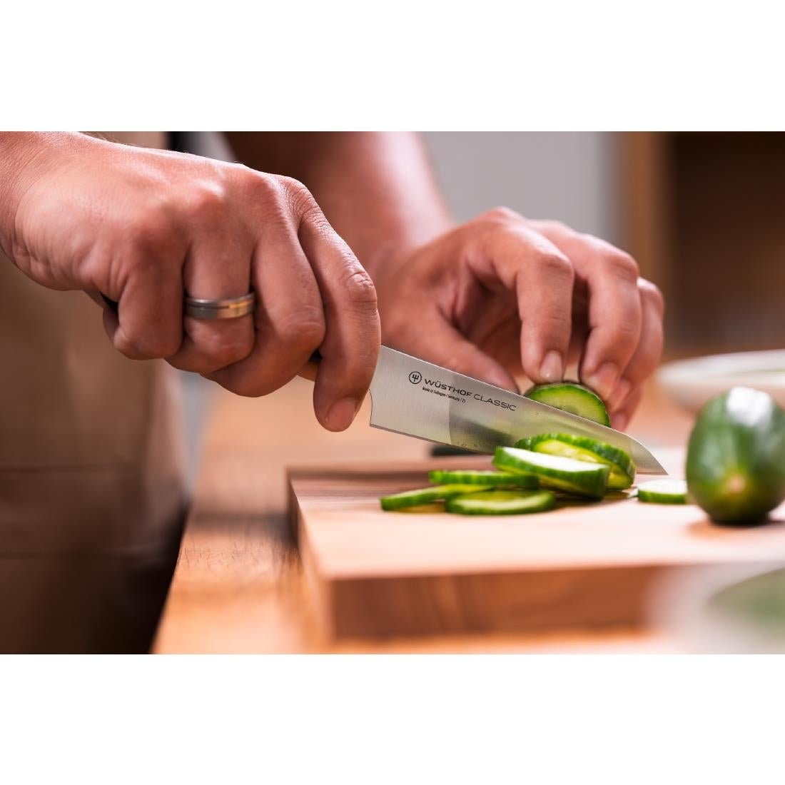 Wüsthof Classic Asian Utility Knife Black 12cm
