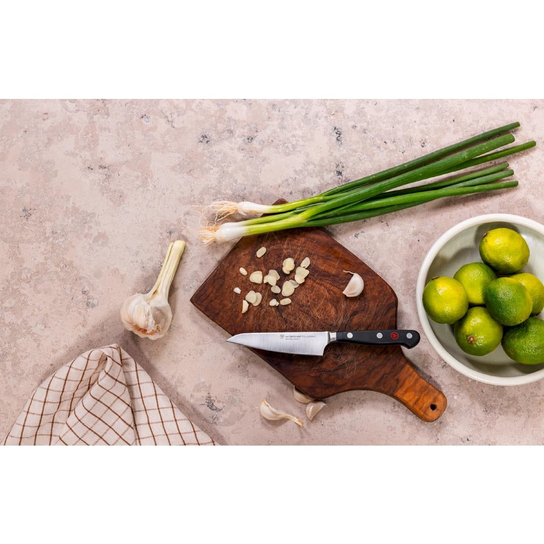 Wüsthof Classic Asian Utility Knife Black 12cm