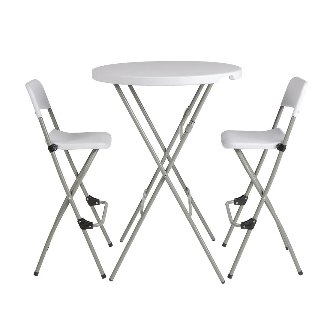 Bolero Folding High Stools (2 Pack)