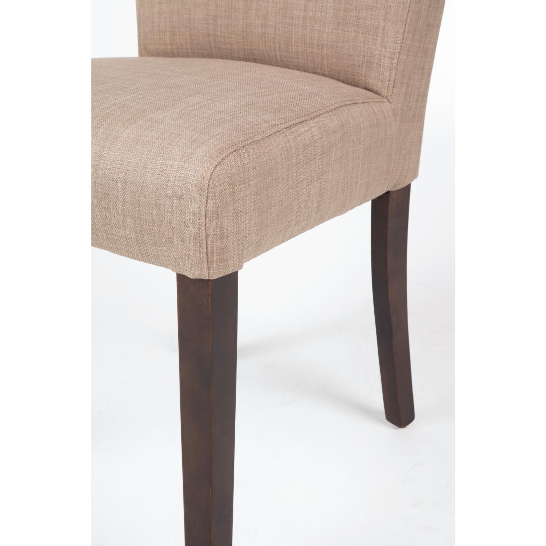 Bolero Contemporary Dining Chair Natural (2 Pack)