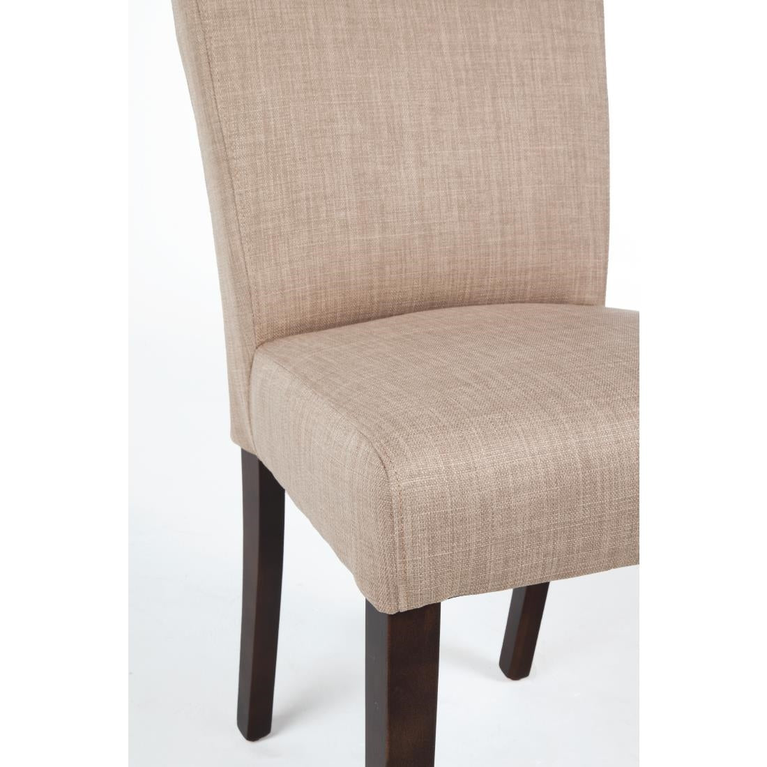 Bolero Contemporary Dining Chair Natural (2 Pack)