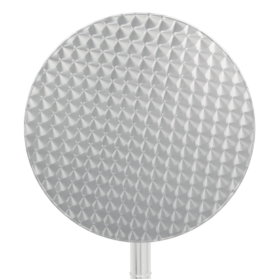 Bolero Round Flip Top Poseur Table Stainless Steel 600mm