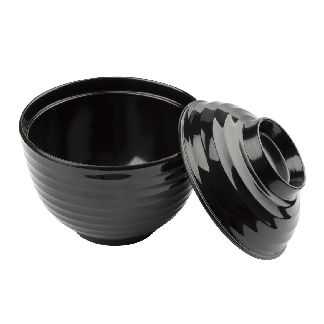 Olympia Kristallon Fusion Melamine Miso Bowls 240ml (6 Pack)