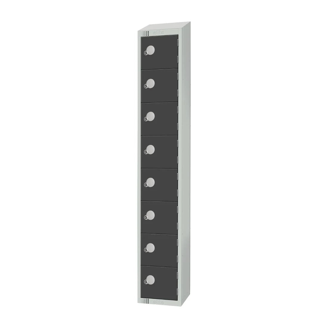 Elite Eight Door Manual Combination Locker Locker Graphite Grey