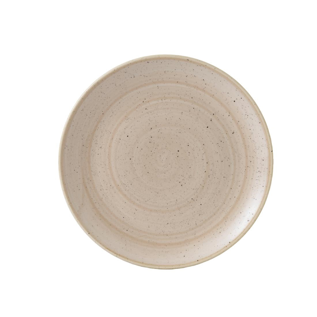 Churchill Stonecast Round Coupe Plates Nutmeg Cream 260mm (12 Pack)