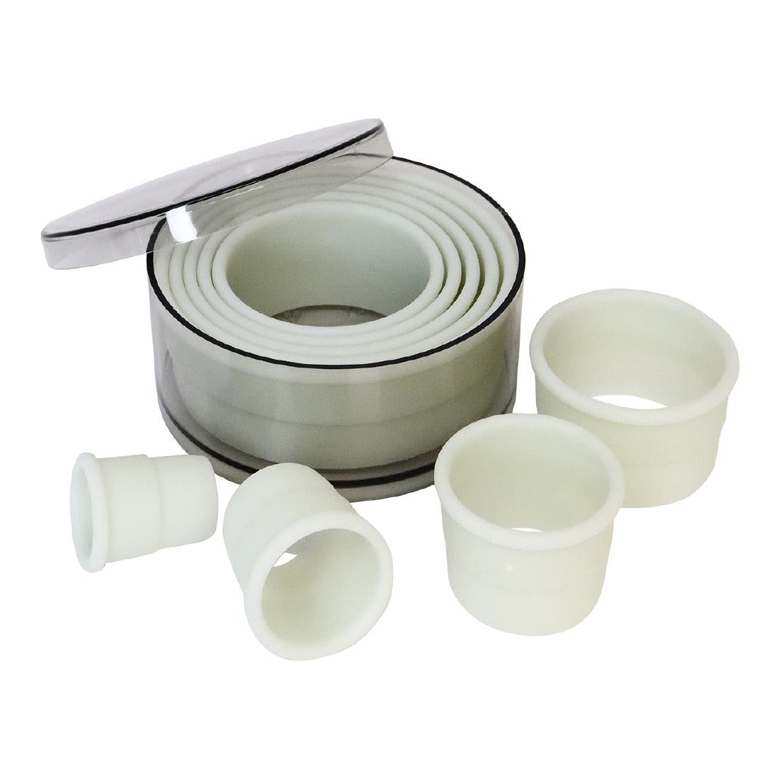 Schneider Plain Round Pastry Cutters (9 Pack)