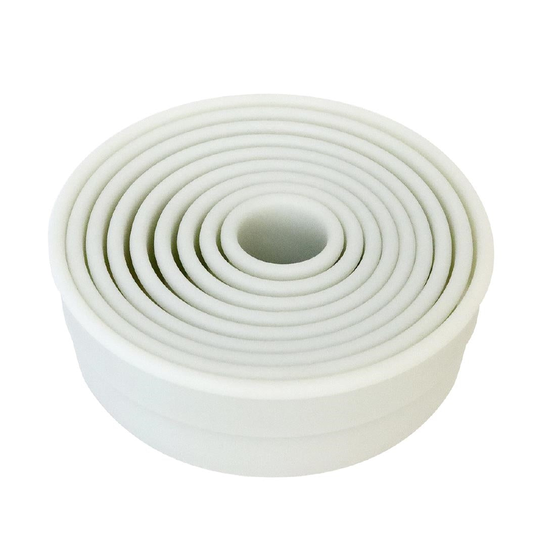 Schneider Plain Round Pastry Cutters (9 Pack)