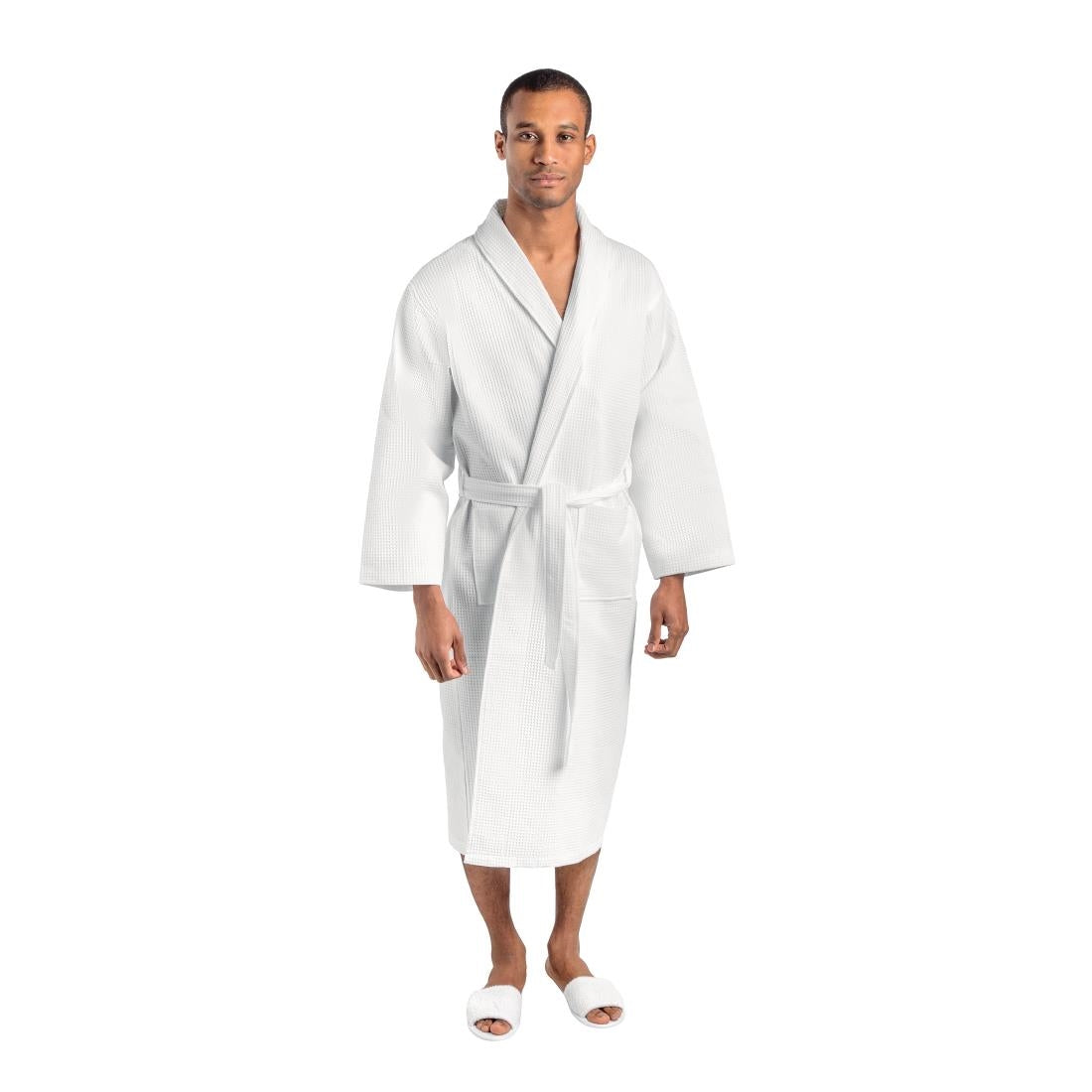 Mitre Comfort Langley Bathrobe White Extra Large
