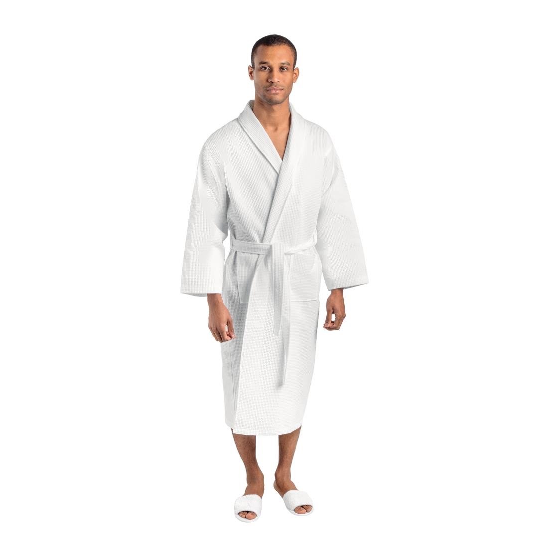 Mitre Comfort Langley Bathrobe White Large