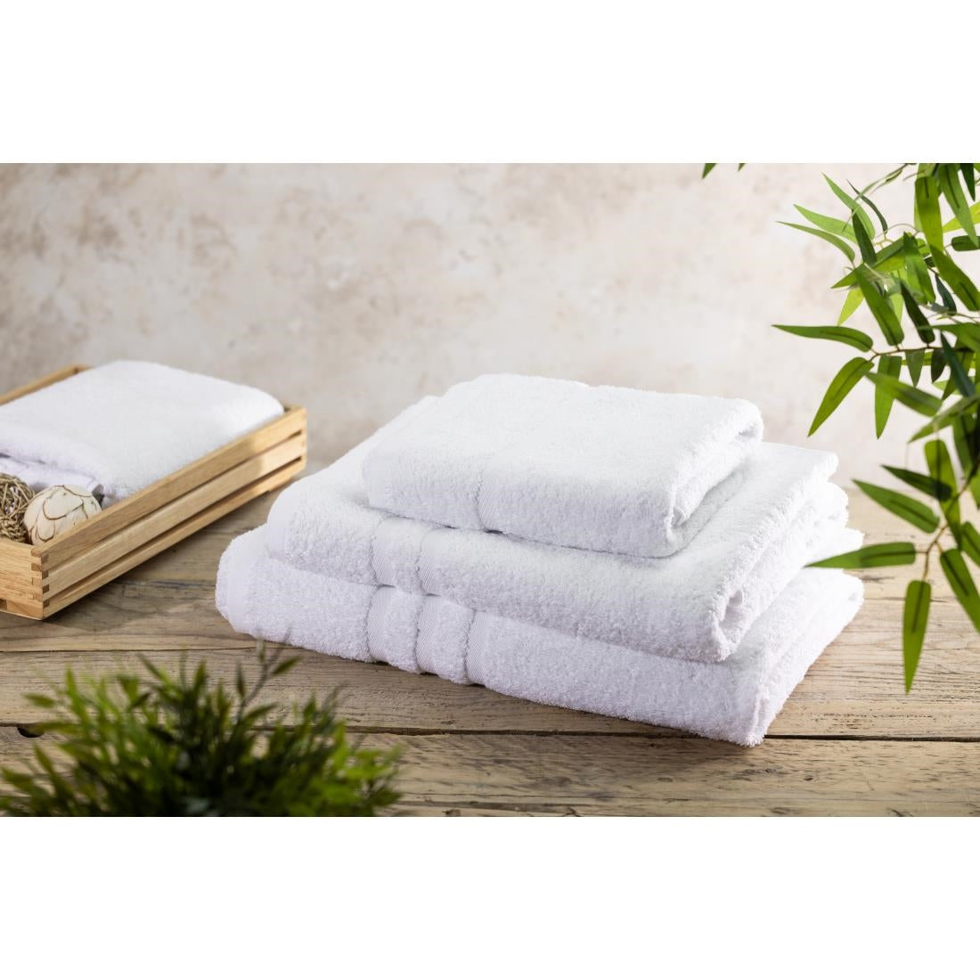 Comfort Nova/B Towels White - Hand Towel 50x90cm