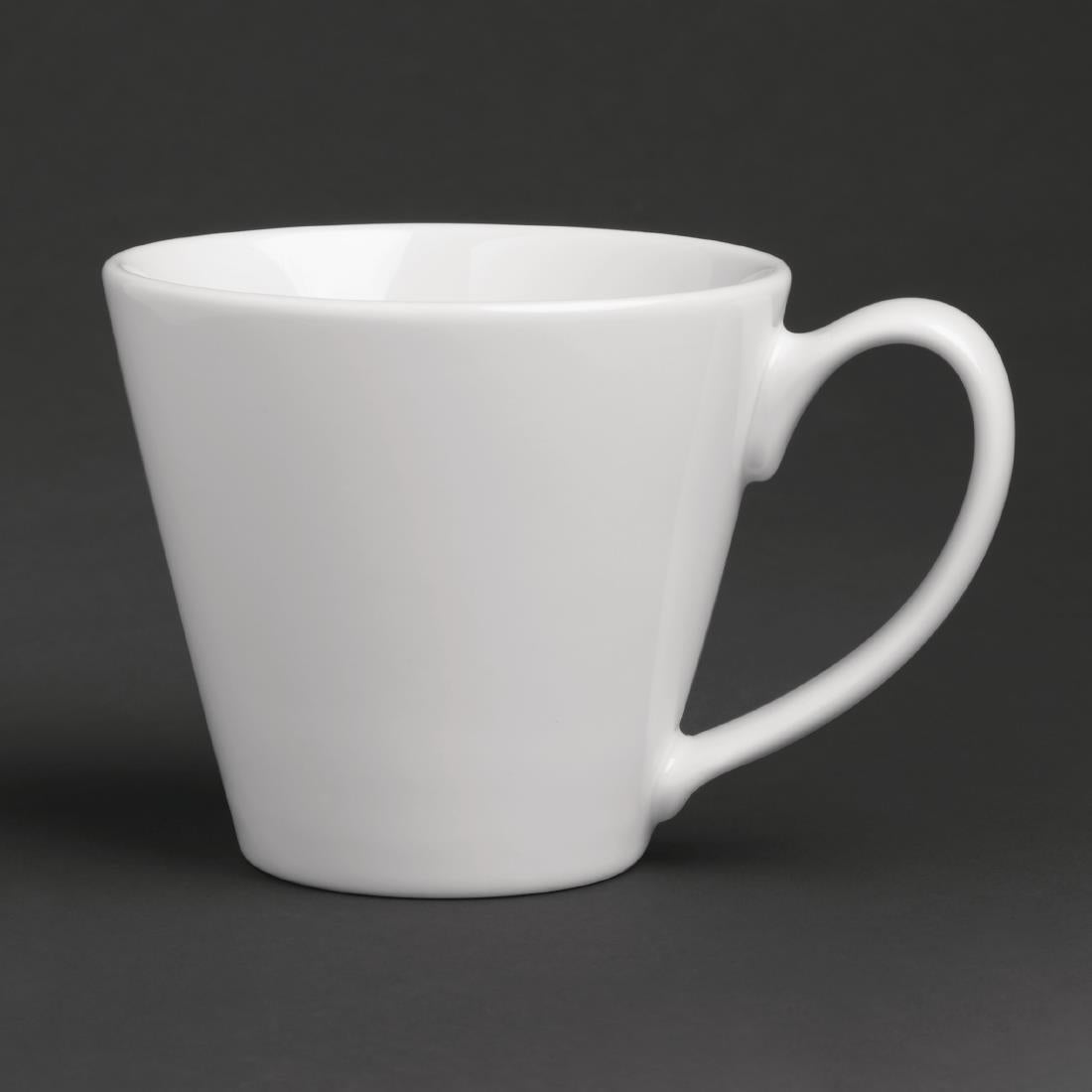 Royal Porcelain Classic White Tea Cups 210ml (12 Pack)