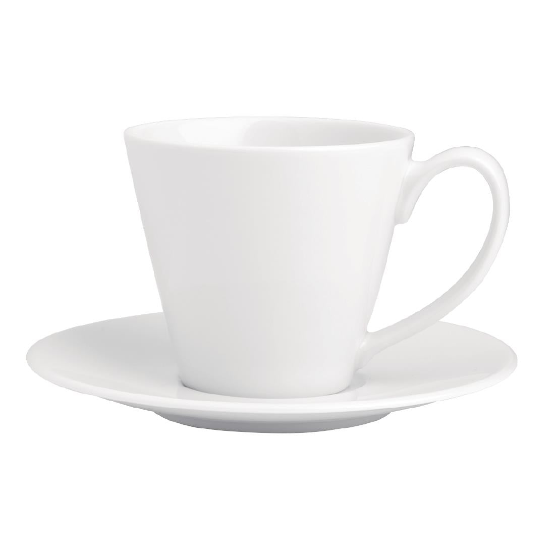 Royal Porcelain Classic White Tea Cups 210ml (12 Pack)