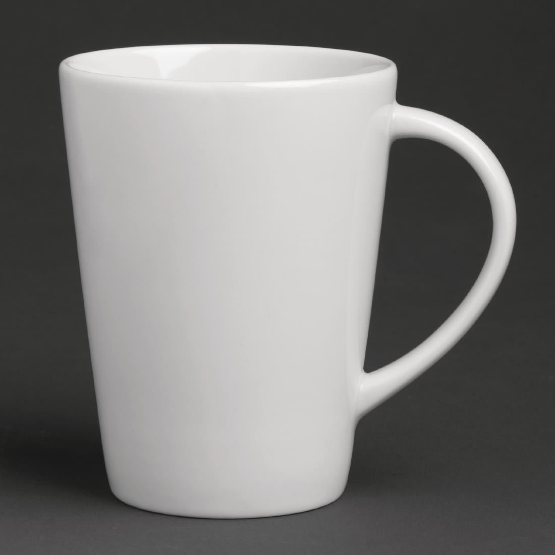 Royal Porcelain Classic White Mugs 275ml (6 Pack)